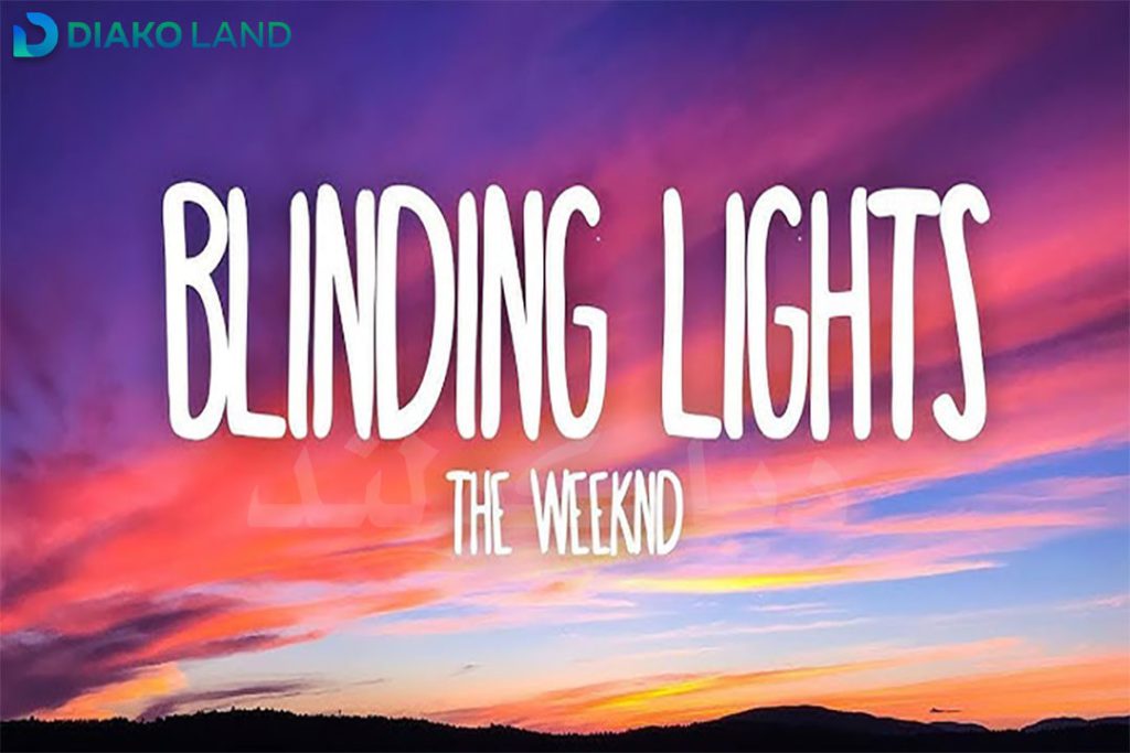 متن و ترجمه آهنگ Blinding Lights از The Weeknd