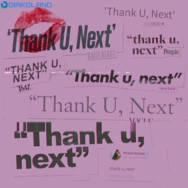 متن و ترجمه آهنگ thank u, next از Ariana Grande