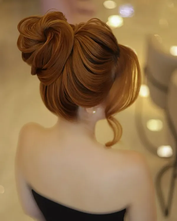 ترند جدیدترین شینیون اروپایی 2025 | برای دخترای مینیمال و باکلاس! 10 The latest European chignon 6