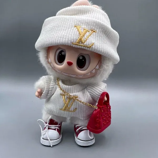 30 مدل عکس عروسک لابوبو | کوچولوی بامزه با وایب فانتزی 💖 2 Labubu doll pic 2