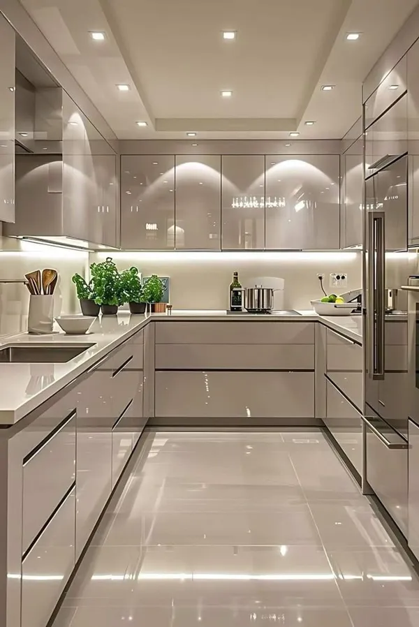 Modern kitchen layout diakoland photo 26