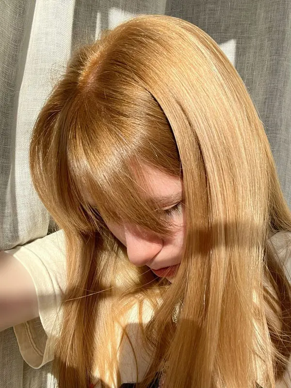 Nescafe copper hair color 11