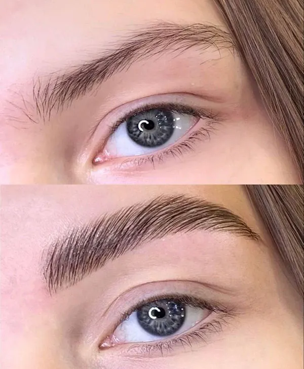 The cutest micro eyebrow models 28