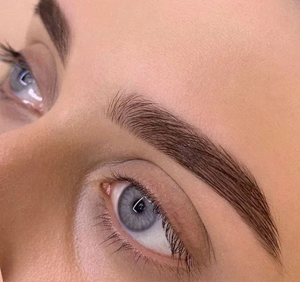 The cutest micro eyebrow models 4