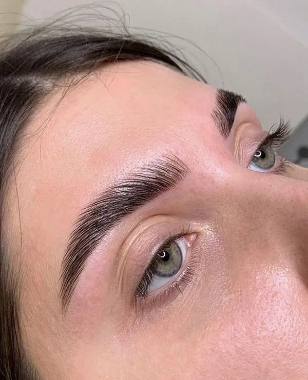 The cutest micro eyebrow models 7