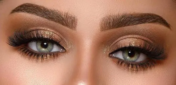The new eye shadow of the bride 1