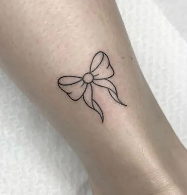 bow tie tattoo 34