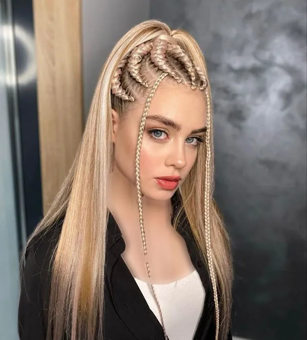 Beautiful hair texture 10