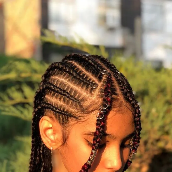 Beautiful hair texture 14