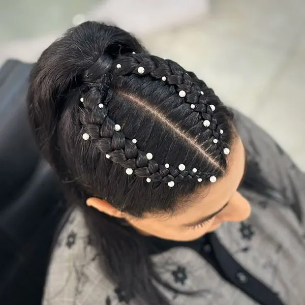 Beautiful hair texture 15