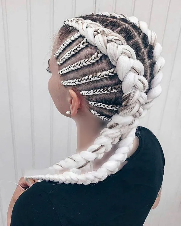 Beautiful hair texture 18