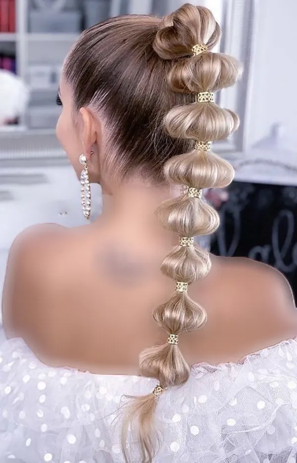 Beautiful hair texture 21