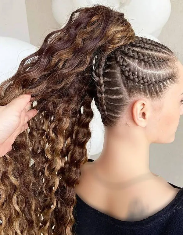 Beautiful hair texture 24