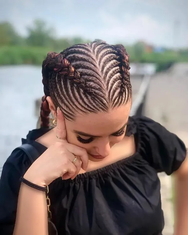 Beautiful hair texture 25