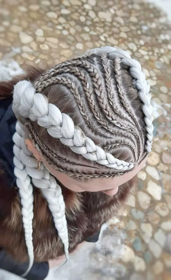 Beautiful hair texture 28