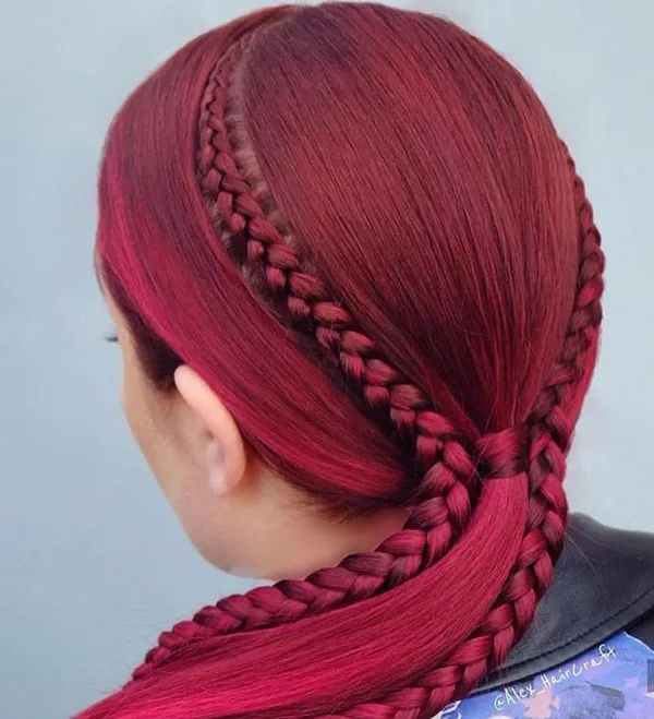 Beautiful hair texture 30