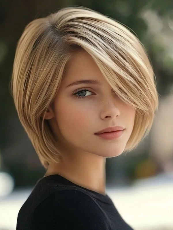 Beautiful short hairstyle 11