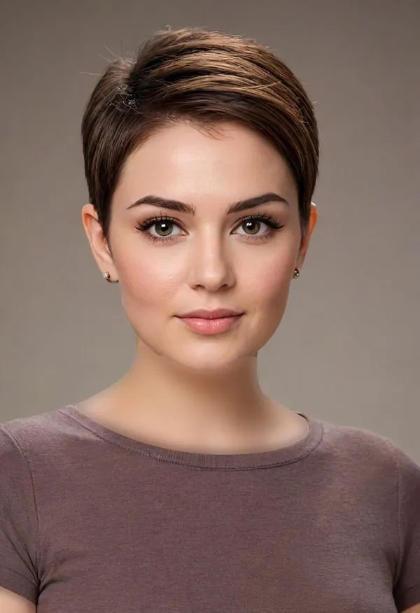 Beautiful short hairstyle 16