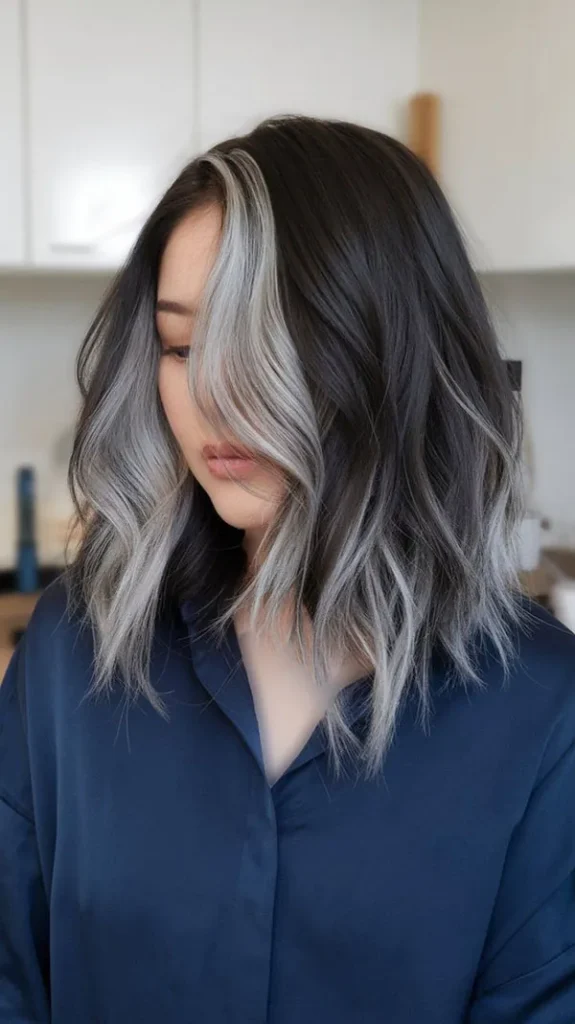 Black and blonde hair color 1