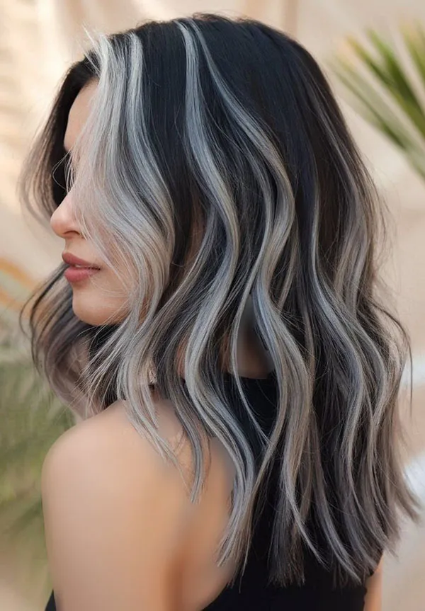 Black and blonde hair color 2