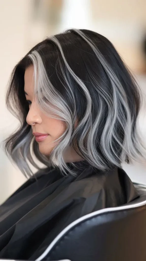 Black and blonde hair color 21