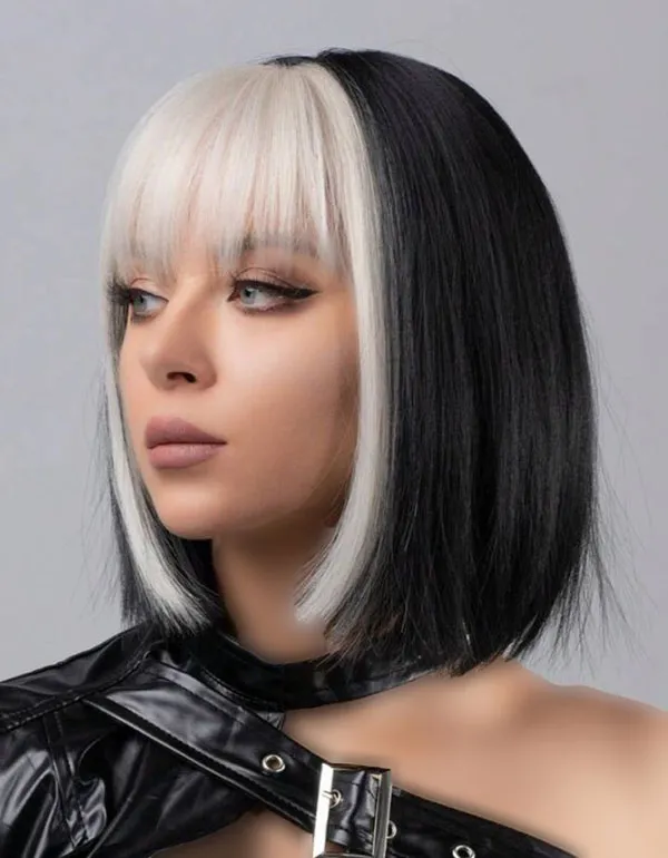 Black and blonde hair color 23