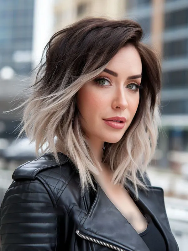 Black and blonde hair color 24