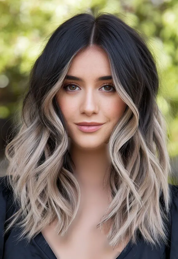 Black and blonde hair color 26