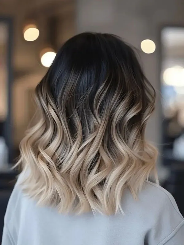 Black and blonde hair color 28