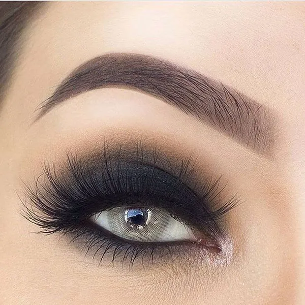 37 مدل آرایش چشم مشکی دخترانه؛ از مدل ملایم تا اسموکی لاکچری! 29 Black eye makeup for girls 28