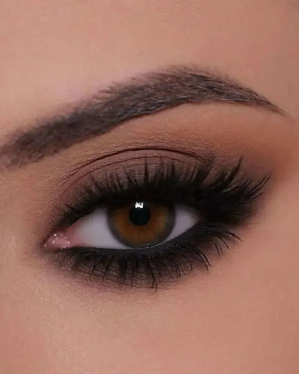 37 مدل آرایش چشم مشکی دخترانه؛ از مدل ملایم تا اسموکی لاکچری! 6 Black eye makeup for girls 6