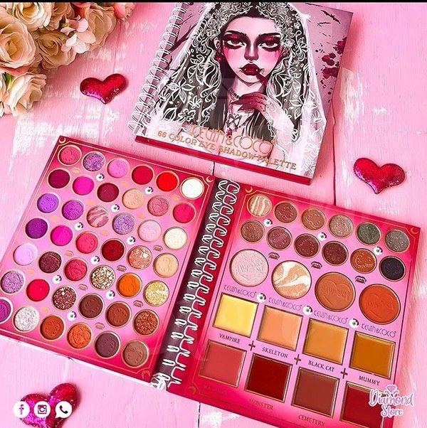 32 مدل پالت سایه کتابی فانتزی | یه دنیای رنگی روی پلکهات! 26 Book shadow palette 20