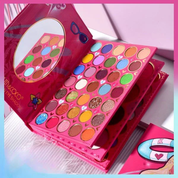 32 مدل پالت سایه کتابی فانتزی | یه دنیای رنگی روی پلکهات! 30 Book shadow palette 27