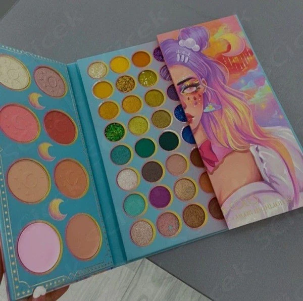 32 مدل پالت سایه کتابی فانتزی | یه دنیای رنگی روی پلکهات! 4 Book shadow palette 4