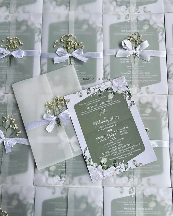 Brand wedding card 25