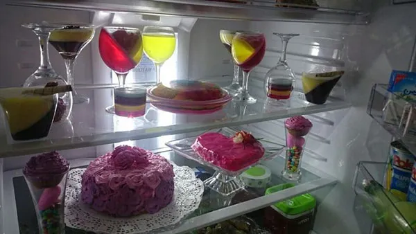 Bridal refrigerator arrangement 8
