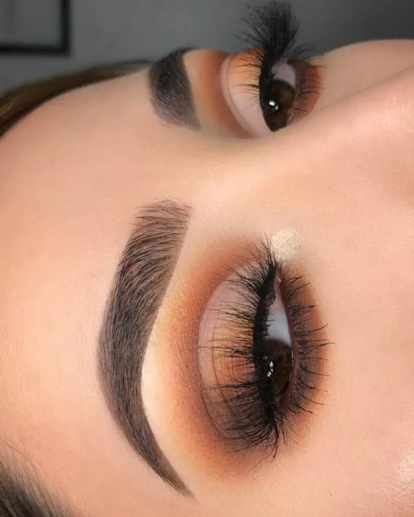 37 مدل میکاپ چشم قهوه ای زنانه | تا حالا امتحان کردی؟ فقط با چند رنگ ساده! 31 Brown eye makeup 29