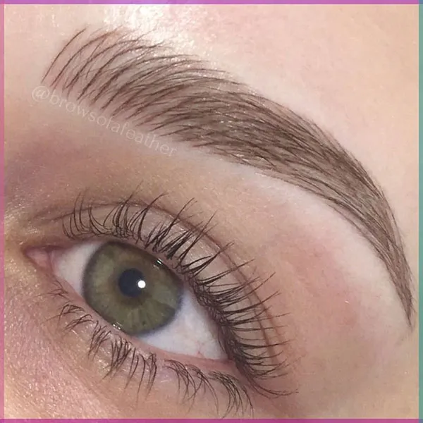 Brown eyebrows 1