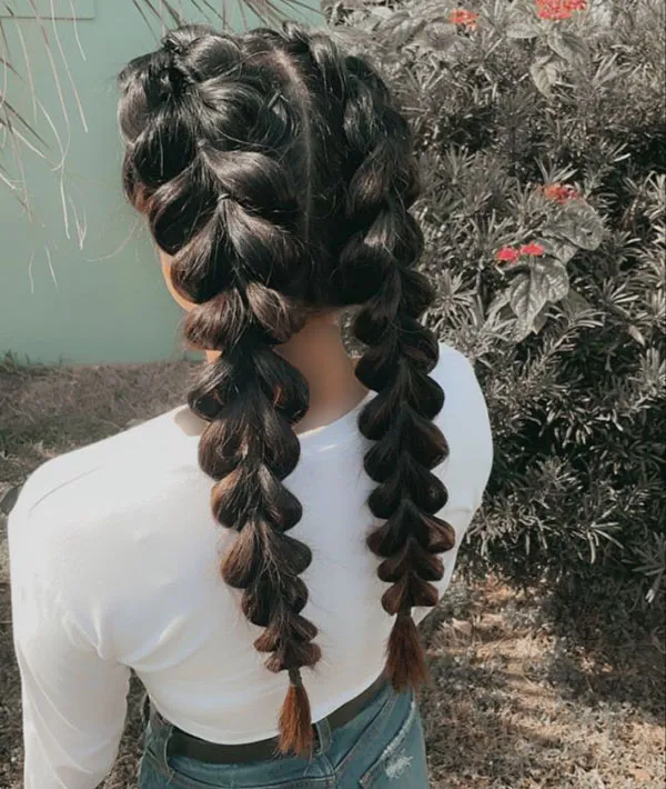 Bubble hair texture 13