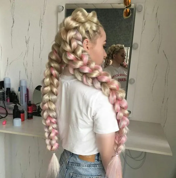 Bubble hair texture 19