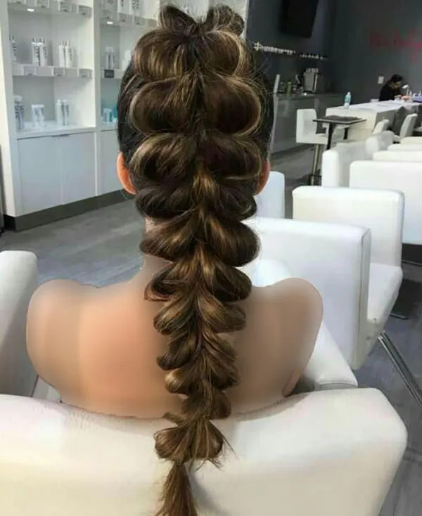 Bubble hair texture 20