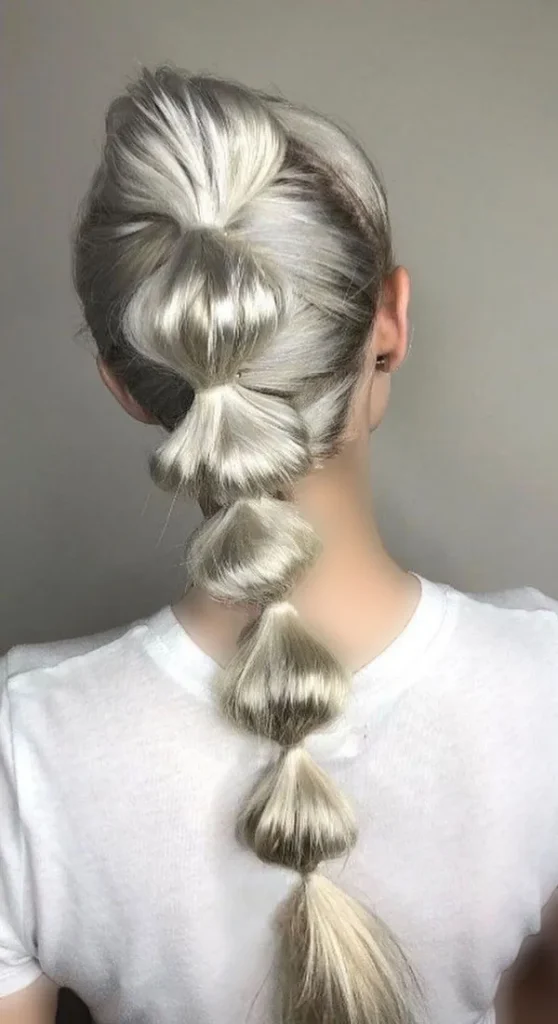 Bubble hair texture 21