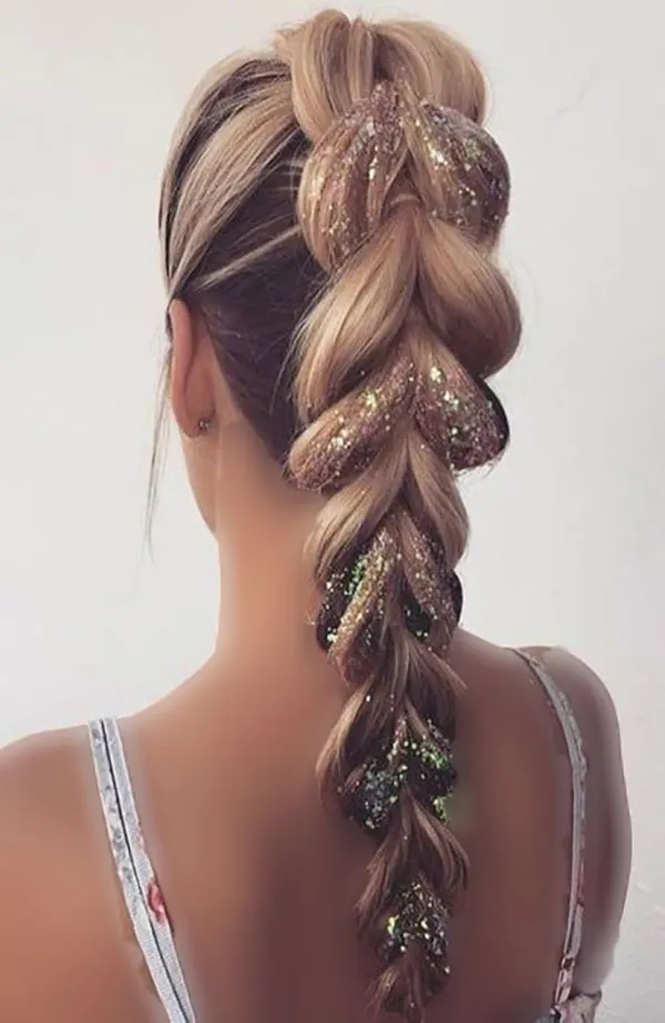 Bubble hair texture 5
