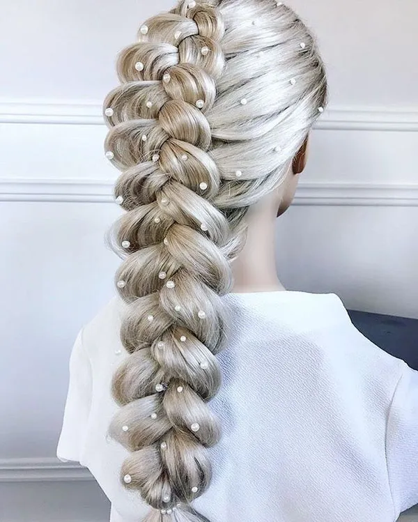 Bubble hair texture 6