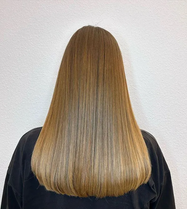34 مدل رنگ مو قهوه ای کاراملی زنانه رو امتحان کردی یا هنوز منتظری؟ ✨ 17 Caramel brown hair color 14