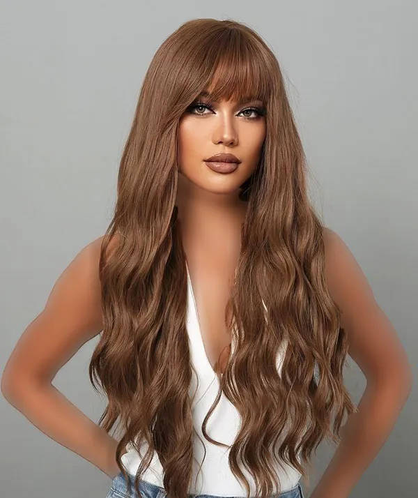 34 مدل رنگ مو قهوه ای کاراملی زنانه رو امتحان کردی یا هنوز منتظری؟ ✨ 20 Caramel brown hair color 17