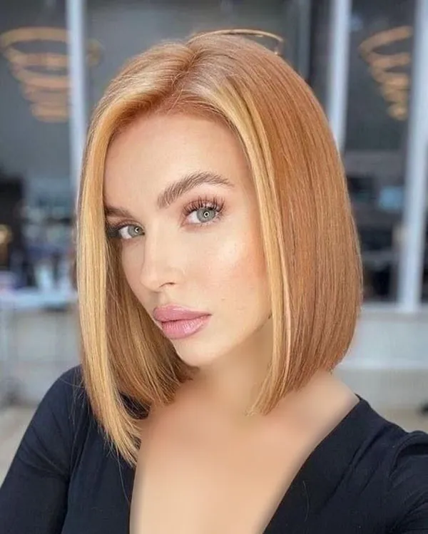 34 مدل رنگ مو قهوه ای کاراملی زنانه رو امتحان کردی یا هنوز منتظری؟ ✨ 12 Caramel brown hair color 9