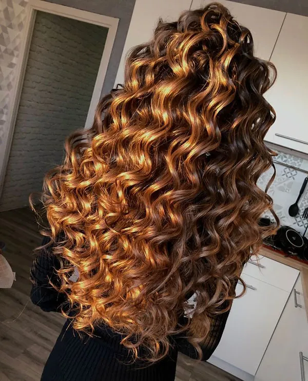 Chocolate gold hair color 10