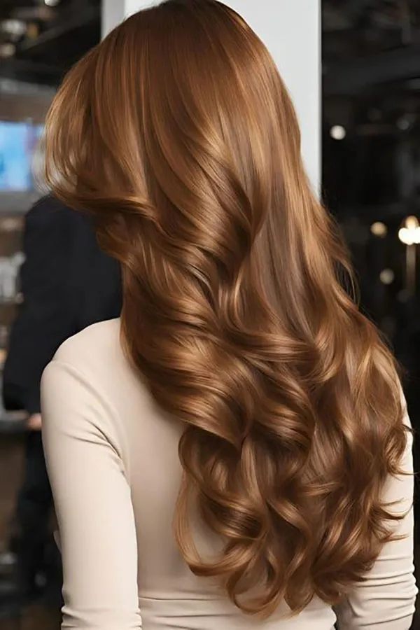 Chocolate gold hair color 11