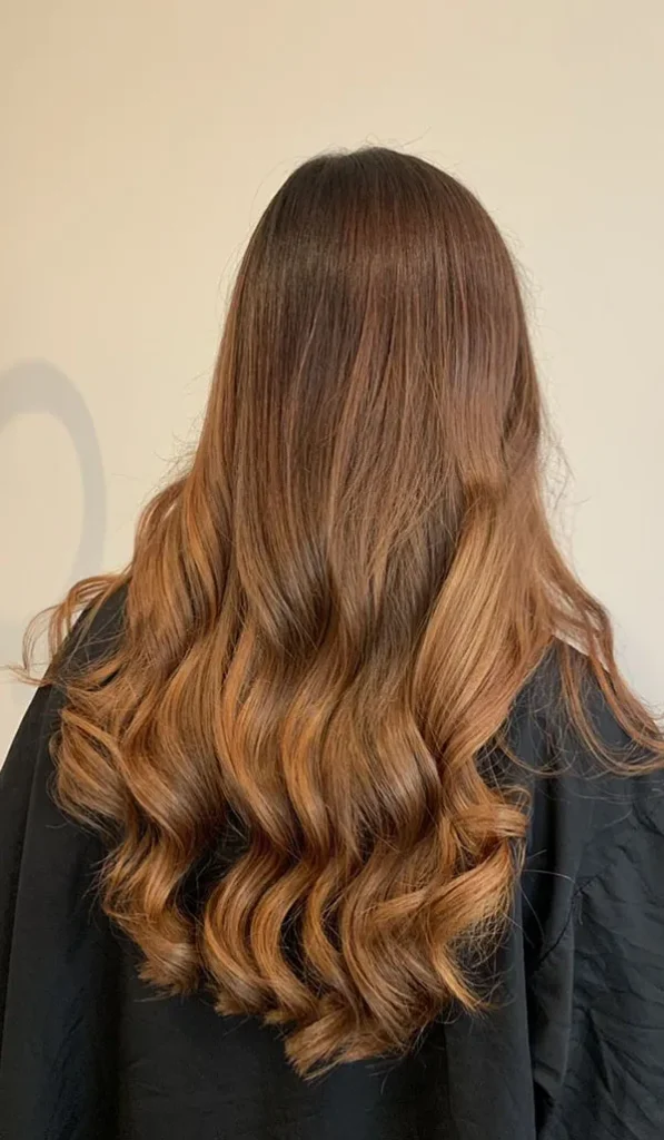 Chocolate gold hair color 13